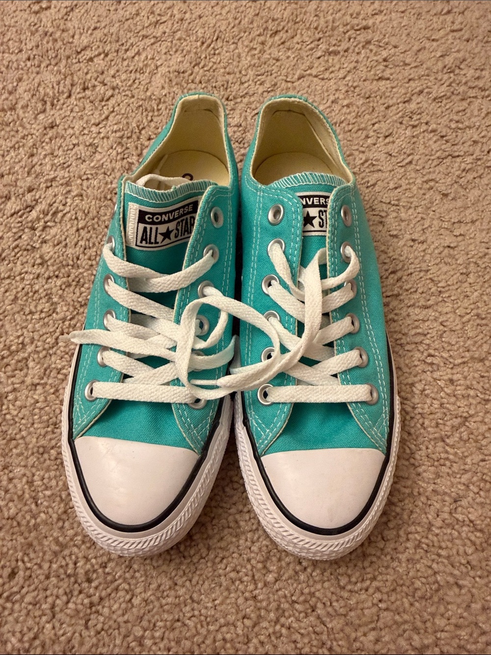 Converse All Star Low Top Sneakers - Teal/Turquoise
